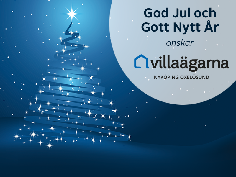 Villaägarna Nyköping Oxelösund Julkort 2019