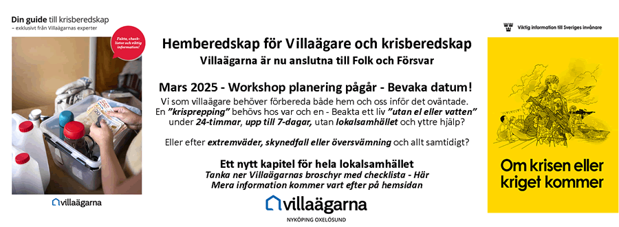 Villaägarnas Hemberedskap Workshop Planering 900p 2025